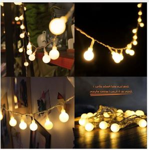 10m 100 LED's 110v 220V IP44 Outdoor Multicolor LED String Lights Christmas Lights Holiday Wedding Party Decoration Luces LED