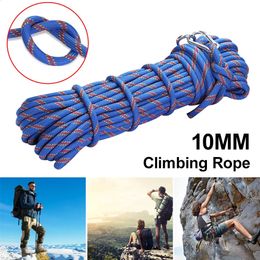 Corde d'escalade 10m / 15m / 20m / 30m Corde de sauvetage extérieure Corde de sécurité Corde de sécurité Paracord Échappement Corde de survie