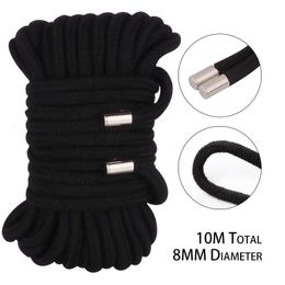 10m 8 mm dikker Shibari Art Rope Bondage Bondage Slaaf Beperking Sekspeeltjes voor koppels Hogtie Fetisj Harness Adult Games Groothandel Prijs