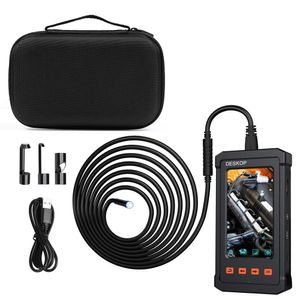 10m kabellengte industriële endoscoop borescope met 5,5 mm micro-inspectiecamera 1080p waterdichte semi-rigide gooseeck 4.3inch LCD-scherm 6 LED-lichten PQ305