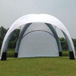 10m diámetro (33 pies) hermético al estilo de araña grande carpa inflable carpa publicitaria al aire libre Refugio de garaje de automóviles Corta de la cabina con cortinas de puertas en cualquier color