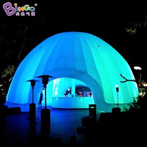 10m dia (33ft) hete verkoop aangepaste gigantische opblaasbare verlichting witte koepel tent inflatie handelsshow tent iglo luifel selectiekader voor feestevenement decoratie speelgoed sporten