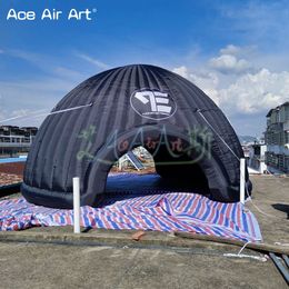10m dia (33 pieds) tente de dôme Igloo gonflable avec souffleur de tente de maison gonflable Marquee pour l'événement et exposition du spectacle de fête