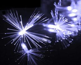 Guirnalda de luces LED de 10M, luces de hadas centelleantes de fibra óptica para Navidad, fiesta de bodas, decoración de guirnaldas para el hogar, enchufe EUUS 8763385