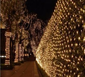 10M8m 2000 filets LED lumières grand intérieur extérieur paysage éclairage noël nouvel an guirlandes LED étanche chaîne AC110V240V1057870