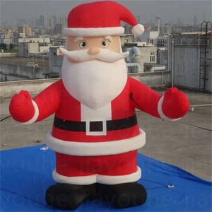 10mD (33 pies) con soplador Juegos al aire libre Decoración personalizada Globo inflable de Papá Noel Papá Noel para el Festival 001