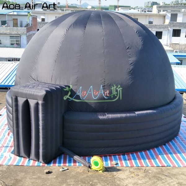 Tente gonflable de dôme de Projection de planétarium gonflable de haute qualité, 10 mD (33 pieds), avec ventilateur, vente en gros, fabriquée en chine