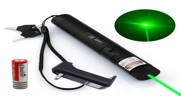 Stylo pointeur Laser vert militaire 10 miles, 5mw 532nm, jouet puissant pour chat, chargeur de batterie 18650276f7941341