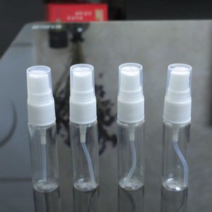 Leeg huisdier Clear Plastic Fine Mist Spray Bottle 10ml 20ml 30ml 50ml 60ml 100ml voor het reinigen van reizen Essential Oils Parfum DHL