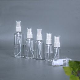 Bouteilles transparentes à pompe pour pulvérisateur de parfum, récipient Portable pour huile liquide claire, eau cosmétique, 10ml, 20ml, 30ml