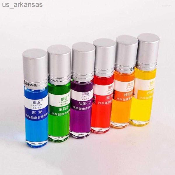 10 ml désodorisant Auto voiture sortie parfum réapprovisionnement huile plante naturelle essentielle Automobiles évents parfum L230523