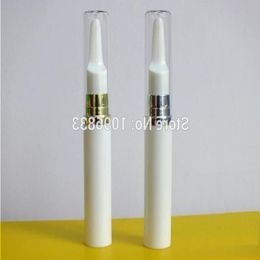 10 ml Airless Eye Serum Pen met massagekop, Cosmetics Essence Lotion -verpakkingsflessen, 10G White Bottle, 100pcs VBSXO