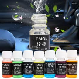 10 ml Auto Parfum Refill Plantaardige Essentiële Olie Geurverspreider Voor Geur Rose Citroen Jasmijn Tea Tree Luchtbevochtiger