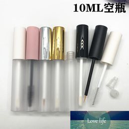 10 ml Vide Cosmétique Conteneurs En Plastique Givré Clair Mascara Tube Crème Pour Les Yeux Rechargeable Bouteille Cils Crème Emballage Mat Tubes