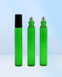 10ml lege glazen rolfles blauw rood groen amber doorzichtige rolcontainer 13OZ voor etherische olie aromatherapie parfums en Li4357550
