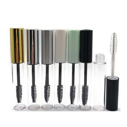 10ML Lege Mascara Fles Container Buis Met Wimper Wand Borstel Ronde Clear Lege Mascara Verpakking Flessen