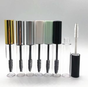 10 ML Vide Mascara Bouteille Conteneur Tube avec Cils Baguette Brosse Ronde Cils Bouteilles PETG clair Vide Mascara Emballage Bouteilles GGA2088