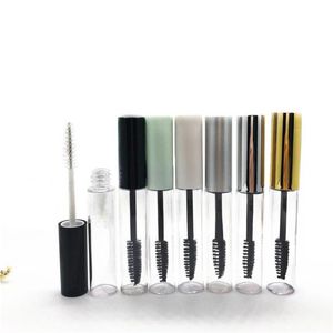 10ML Lege Mascara Fles Container Buis met Wimper Wand Borstel Ronde Wimper Flessen HUISDIER clear Lege Mascara Verpakking Flessen mtplt