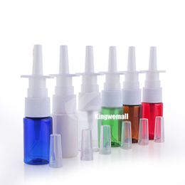 10 ml lege plastic nasale pomp spray fles mist neus fles 300pcs / lot