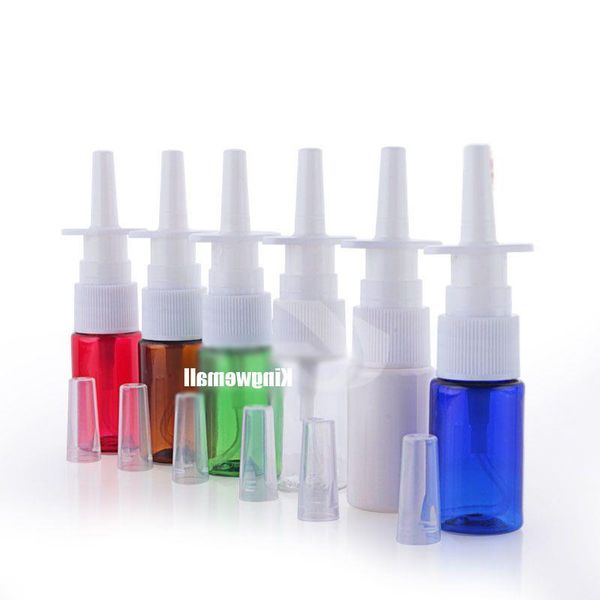 10 ml vide en plastique pompe nasale vaporisateur bouteille brouillard nez bouteille 300 pcs/lot Aqdpi