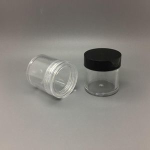 Pot en plastique transparent de 10ML G, récipient cosmétique rechargeable, bouteille pour fard à paupières, maquillage, poudre à ongles, échantillon Wmlsd