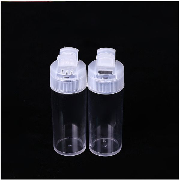 10ML G Mini bouteille de poudre en vrac vide voyage cosmétique poudre de paillettes boîte de poudre d'ombre à paupières avec tamis et couvercles