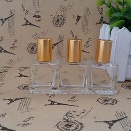 10 ml Glas etherische oliebroodje op flesflesjes met glazen rollerbal voor parfum aromatherapie tool F682