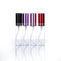 10 ml Home Metal Leeg Glas Parfum Vulbare Gedrukte Fles Spray Atomizers Cosmetische Sample Super Fine Flessen