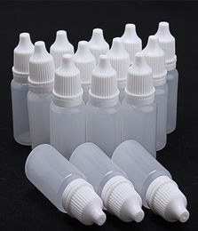 10 ml LDPE Plastique Dropper bouteille Bouteille Applicateur vide Applicateur Bouteille d'huile essentielle Eye Eye Eye Intest 3705744