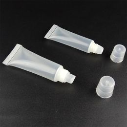 10 ml de tubes à lèvres Balm à lèvres Soft Makeup Srop Sous-bâtling Plastic Plastic Lip Bloss Tard Toule Containage Tools