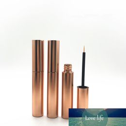 10 ml mini cosmetische lege wimpers tube mascara eyeliner fles fles make-up rose gouden container met borstel plugs