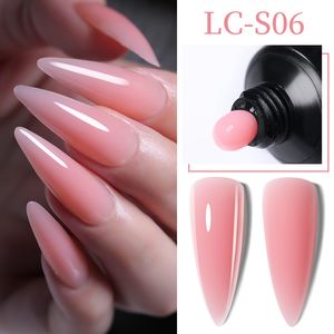 10ML Nagelverlenging Gel Helder Roze Semi Permanente UV Harde Gel Nagels Vinger Verlengen Wit Helder Naakt Gel Nagellak