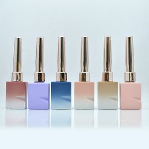 10ML nagellakflessen met borstel Glazen nagelgelflessen Lege cosmetische containers Nagelolie Monsterfles Make-upschip