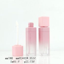 Tubes de brillant à lèvres dégradé rose de 10 ml, bouteille de baume à lèvres vide, contenant d'emballage cosmétique de rouge à lèvres Expédition rapide F3252 Rmsru
