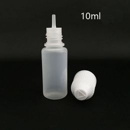 Flacons compte-gouttes en plastique de 10 ml