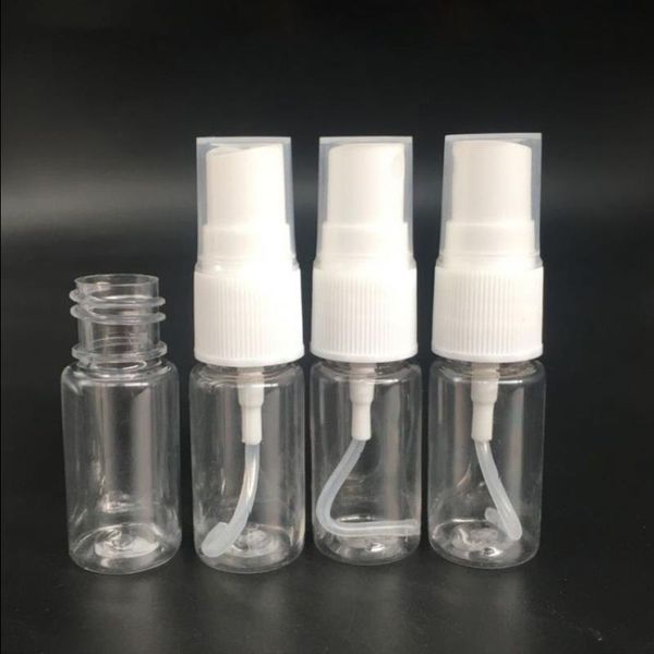 10 ml de pulvérisation en plastique Flottes de parfum rechargeables portables bouteilles pulvérisateur vides 1 3 oz d'expédition DHL gratuite MLNQW