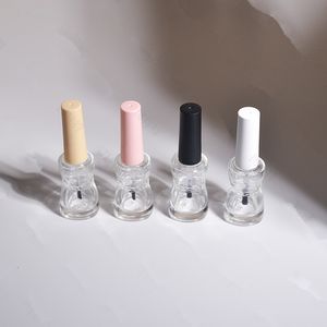 10 ml de bouteille de vernis à ongles sous-emballé gel ongle bouteille vide avec brosse en verre vide de bouteille vide récipient