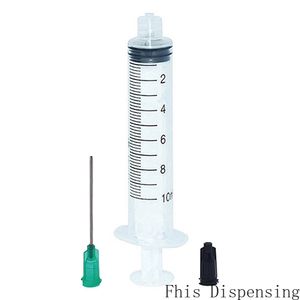 10 ml spuiten met 18G 1,5 inch botte tip naald Geweldig voor lijm-applicator Oliedispensering