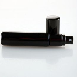10 ml UV Zwart Glas Verstuiver Lege Parfumflesje Geur Spray Fles Cosmetische Verpakking snelle verzending F1105 Hbihf Ffwve