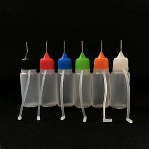 10 ml sap vloeibare plastic druppelflesje PE lege naaldolieflessen met kindveilige dop