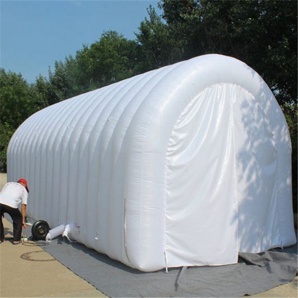 10mlx5mwx4mh (33x16.5x13.2ft) Oxford Sport gonflable Tunnel Tent à tente de sport Géant Entrée Advertis