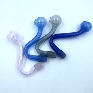 10mm 14mm 18mm mâle femelle clair épais verre pyrex brûleur à mazout conduites d'eau pour les plates-formes pétrolières bongs en verre épais grands bols pour fumer