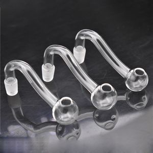 10mm 14mm 18mm mâle femelle verre brûleur à mazout tuyau tabac bol narguilé Shisha huile clou adaptateur tuyaux en verre épais accessoires de fumer outil