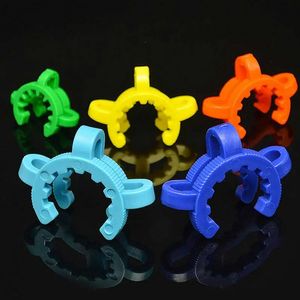 10 mm 14 mm 18 mm Clip de plástico Keck para adaptador de Bong de vidrio Tubos de agua descendente Fabricante Laboratorio Abrazadera de laboratorio Accesorios para fumar al por mayor