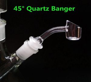 10 mm 14 mm 18 mm banger banger 4 mm épaisseur quartz banger mâle femelle 90 degrés 45 degrés dab bowl bol accessoires de bong dg7541595