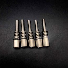 10mm Grade 2 Titanium Tip 40mm Lengte Titanium Tip Nails Roken Accessoires voor NC Kit Glas Water Bongs DAB Rigs Pijpen Roken