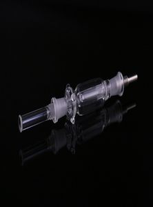 Hookahs 10mm NC Titanium Nail Collector Mini Design met Oil Rigs Glass Water Pipe Bong, kunt u een bestelling plaatsen