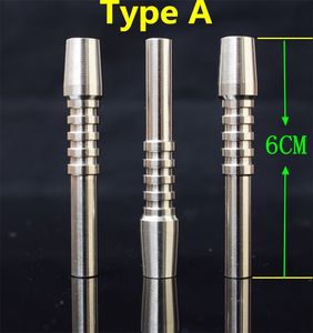 Titanium Titanium Tip nc pointer titanium clou mâle joint micro nc kit ongles inversés longueur 40 mm 60 mm