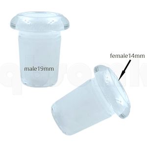 10mm à 14mm 18mm mâle femelle adaptateur de verre convertisseur de narguilé pour fumer Bong Banger bol épais Forsted Pyrex tuyaux d'eau adaptateurs