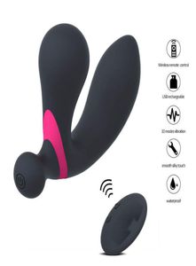 Télécommande sans fil à 10mode Massage de la prostate Masage Male Anal Sex Toys For Unisexe GSPOT Dildo Vibrator Stimulator Massageur Y8114459